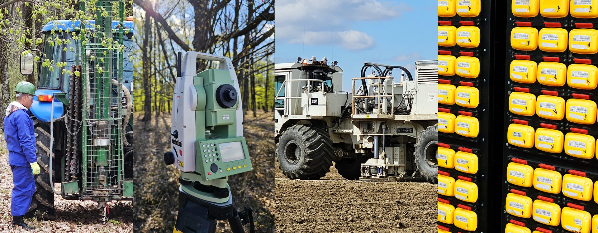 Echipament seismic modern în România